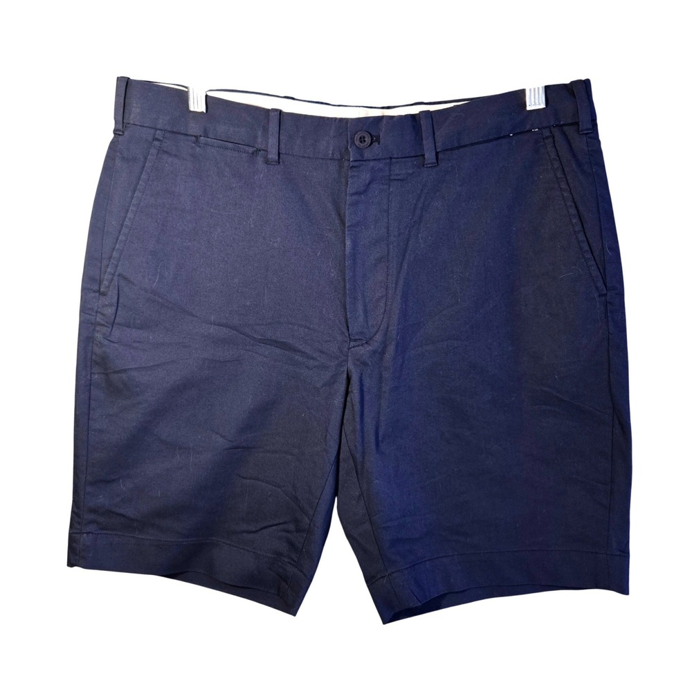 Polo Ralph Lauren Mens Navy Blue Performance Golf Tailored Fit Shorts Size 33